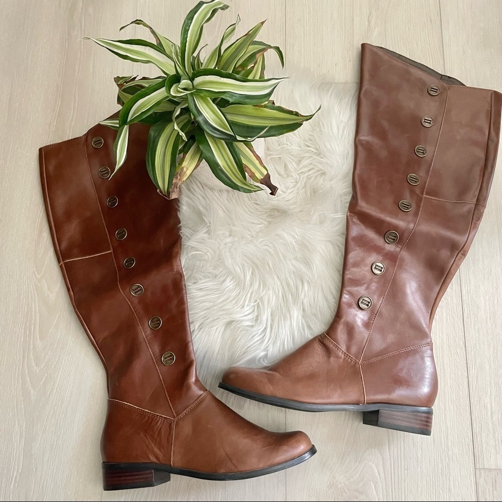 NEW Restricted Above the knee leather Riding boots